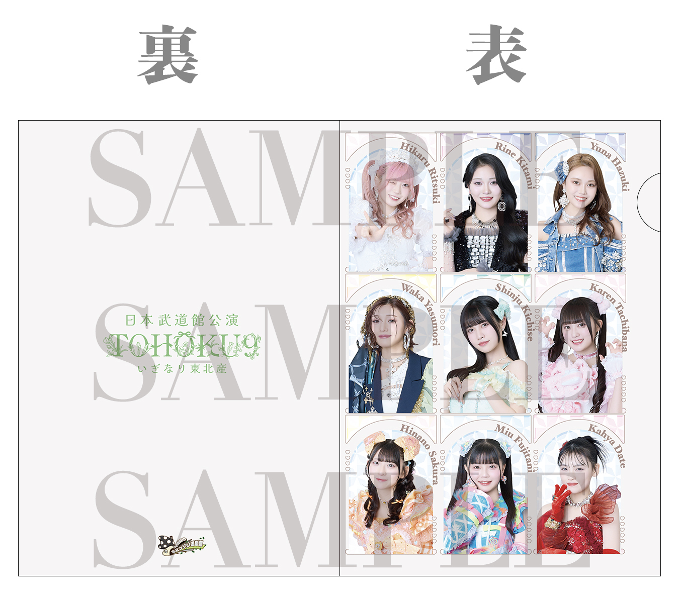 いぎなり東北産 日本武道館公演『TOHOKU9』　うちわ いぎなり東北産 日本武道館公演『TOHOKU9』 うちわ